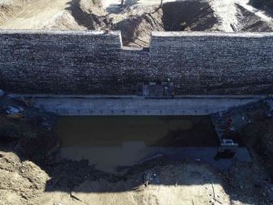 Koçarlı Mersinbelen Göleti’nde çalışmalar sürüyor