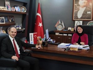 Bilecik Kültür ve Turizm Müdürü Bircan, Pazaryeri Belediye Başkanı Tekin’i ziyaret etti