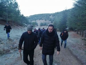 Kaymakam Bolat ve kurum amirleri doğa yürüyüşü yaptı