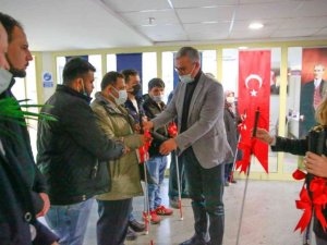 Aydın Büyükşehir Belediyesi Görme engellilerin yanında