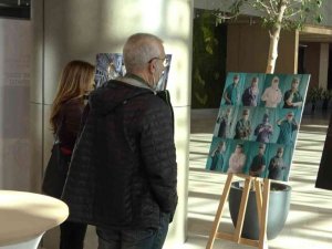 Başakşehir Çam ve Sakura Şehir Hastanesi’nde “İnce Çizgi” sergisi