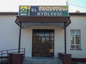 Ereğli’de Halıcılık Atölyesi faaliyete devam ediyor