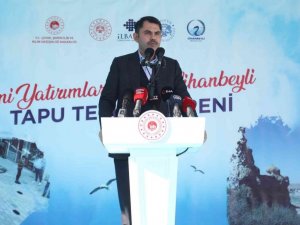 Bakan Kurum: “Başlattığımız kalkınma devrimimizle ekonomimizi sağlam temeller üzerine inşa ettik”