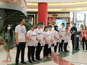 Kütahya’da Özel Eğitim Meslek Okulu’ndan farkındalık etkinliği