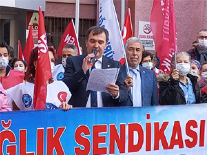 Sağlık çalışanlarından ek zam talebi