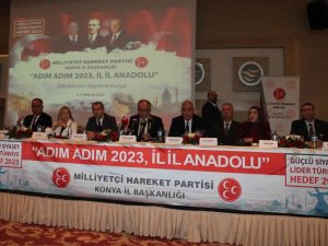 MHP’nin "Adım Adım 2023, İl İl Anadolu" programı Konya’da düzenlendi