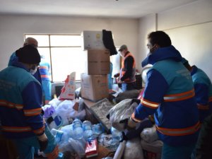 Yıldırım’da çöp ev mesaisi