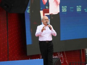 CHP Lideri Kılıçdaroğlu’nun Mersin Mitingi