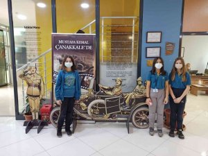 Öğrenciler bu müzede tarihe tanıklık ediyor