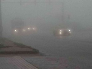 Bandırma sis altında