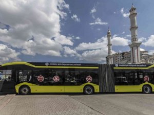 Büyükşehir’in elektrikli otobüslerinden büyük tasarruf ve karbondioksit azaltımı
