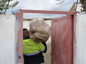 Nazilli Belediyesi, 617 aileye yakacak yardımında bulundu