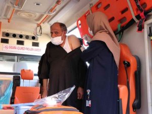 Şanlıurfa’da yabancı uyruklular aşı oldu