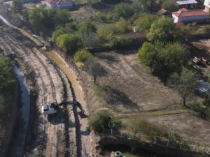 Havsa’da dere ıslah çalışmaları: 3 köy taşkınlardan korunmuş olacak