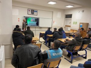 Avcılar eğitimden geçti