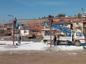 İcikli’deki kapalı pazar yeri çalışmalarında sona gelindi