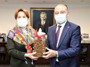 İYİ Parti Genel Başkanı Akşener Başkan Akın’la görüştü