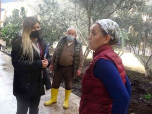 Selde mağdur olan vatandaşların yaraları sarılıyor