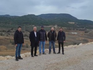 Başkan Yaman, Bayırköy Göletinde gelinen son durumu inceledi