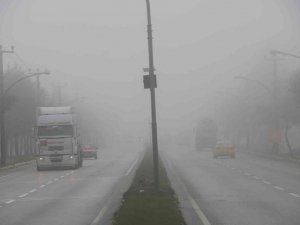 Edirne’de yoğun sis ulaşımı olumsuz etkiledi