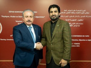 TBMM Başkanı Şentop, Pakistan Ulusal Meclis Başkan Yardımcısı ve beraberindeki heyeti kabul etti