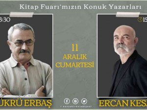 Şükrü Erbaş ve Ercan Kesal okurlarıyla buluşacak