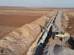 DSİ, Diyarbakır’da sulama inşaatlarına devam ediyor