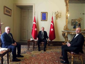 Cumhurbaşkanı Erdoğan, İran Meclis Başkanı Galibaf’ı kabul etti