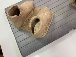 Anadolu’da ilk defa terracotta heykele rastlandı