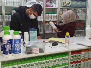 Siirt’te sahte ve ruhsatsız zirai ilaçlara yönelik denetim yapıldı