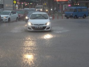 Kırklareli’de sağanak yağış