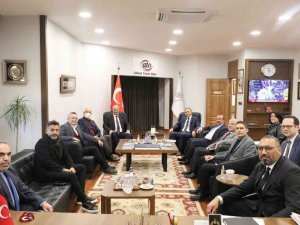 SGK Başkanı Ceylan’dan ATO Başkanı Baran’a ziyaret