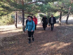 Doğa turizmini canlandırmak için yürüdüler