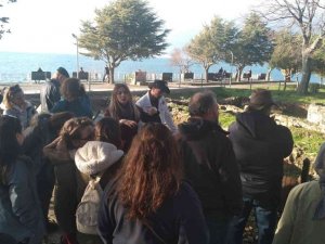 Turist rehberleri Burhaniye’ye hayran kaldı