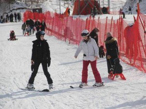 Palandöken hafta sonu doldu taştı