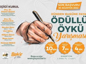 Payas’ı şiirlerle, öykülerle, fotoğraflarla anlatan ödülleri kazanacak