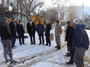 Kaymakam Gülderen, Ozanlı Köyünde incelemelerde bulundu