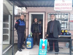 Atık yağ getiren hediyesini alacak