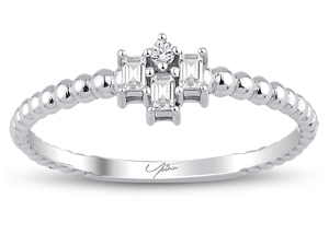 Baget Yüzüklerde Özel Kesimler Kullanılıyor