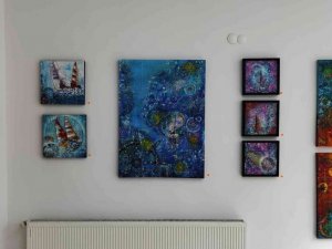 ’Sır-lı Seyir’ resim sergisi kapılarını açtı