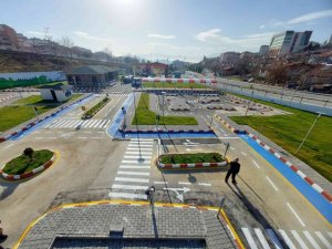 Karabük Çocuk Trafik Eğitim Parkında çalışmaları tamamlandı