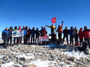 Binboğa Dağına zirve tırmanışı
