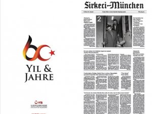 Almanya’ya göçün 60’ıncı yılına özel, YTB’den çift dilli gazete