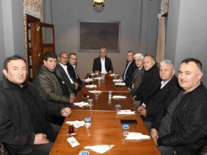 Kırcami muhtarlarıyla toplantı