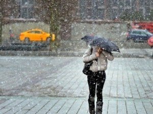 Erzincan’da yüksek kesimlerde karla karışık yağmur ve fırtına uyarısı