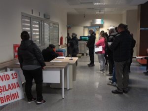 Kırklareli’de aşıya yoğun ilgi