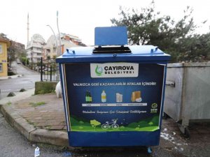 Geri dönüşüm konteynerleri yenileniyor