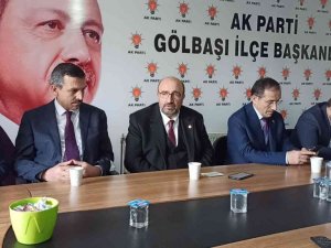 Gölbaşı ilçesinde AK Parti daraltılmış danışma meclisi toplantısı düzenledi