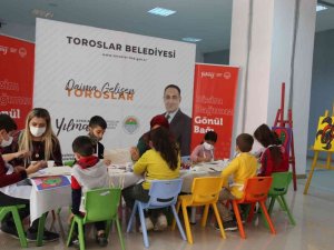 Toroslar Belediyesinin Resim Atölyesi çocukların gözdesi oldu