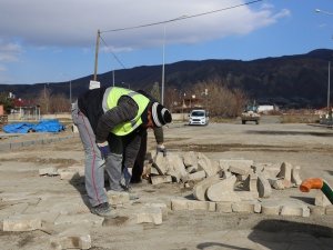 Erzincan’da üst yapı çalışmaları devam ediyor